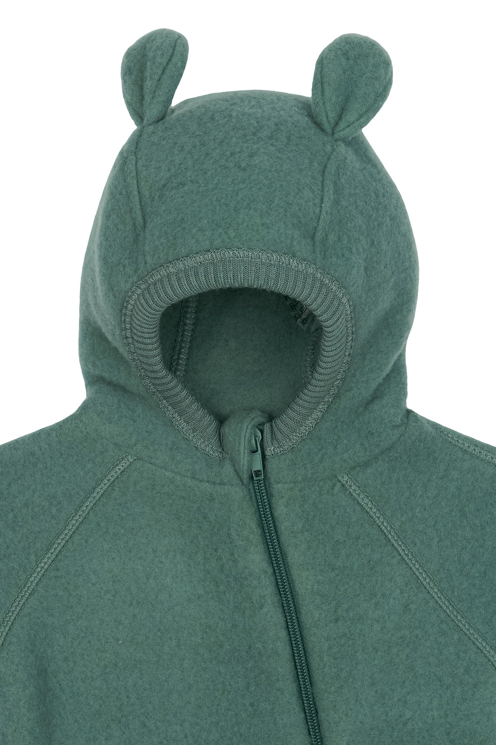 Вълнен гащеризон с качулка Balsam Green