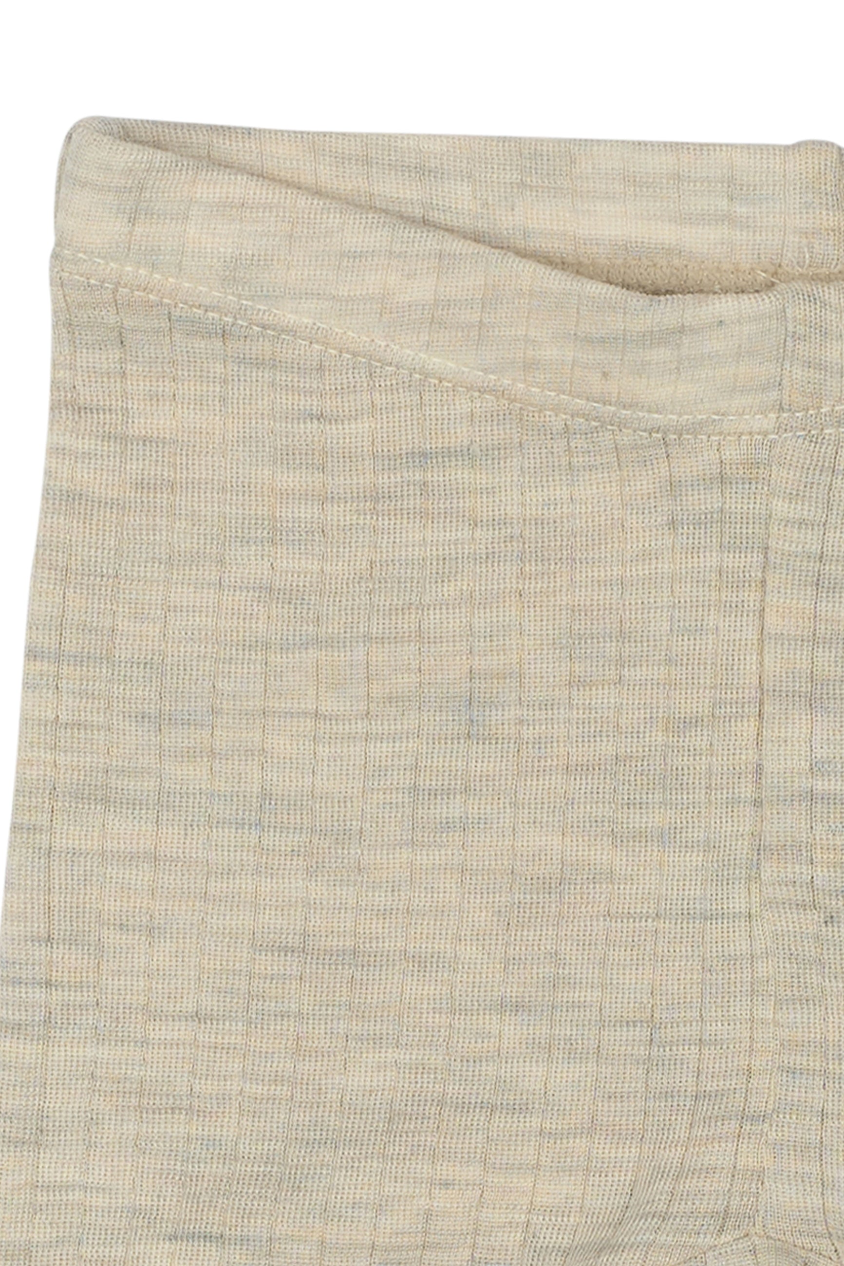 Детски клин с мерино вълна Melange Offwhite