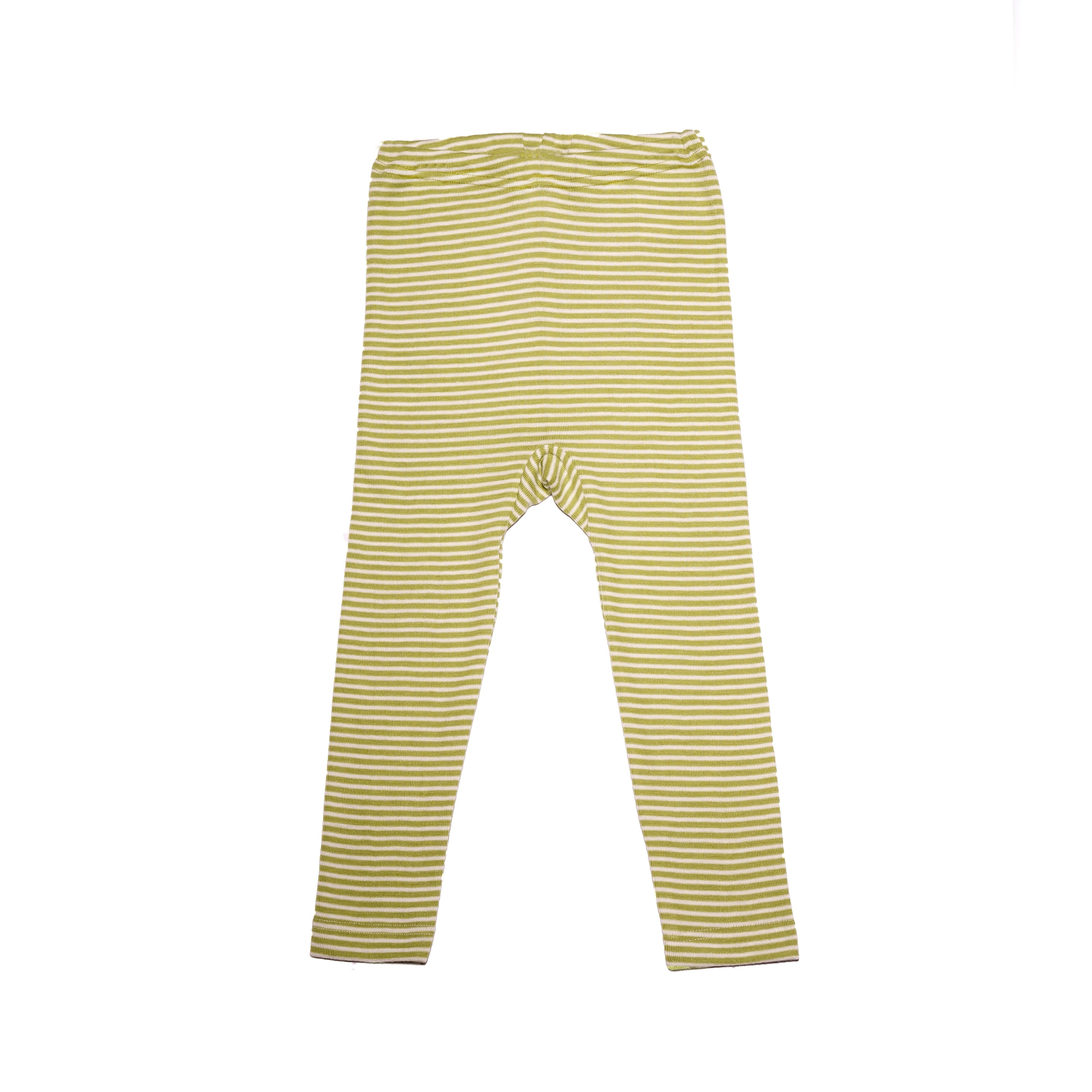Вълнен Детски Клин Cosilana - Green Natural Stripes