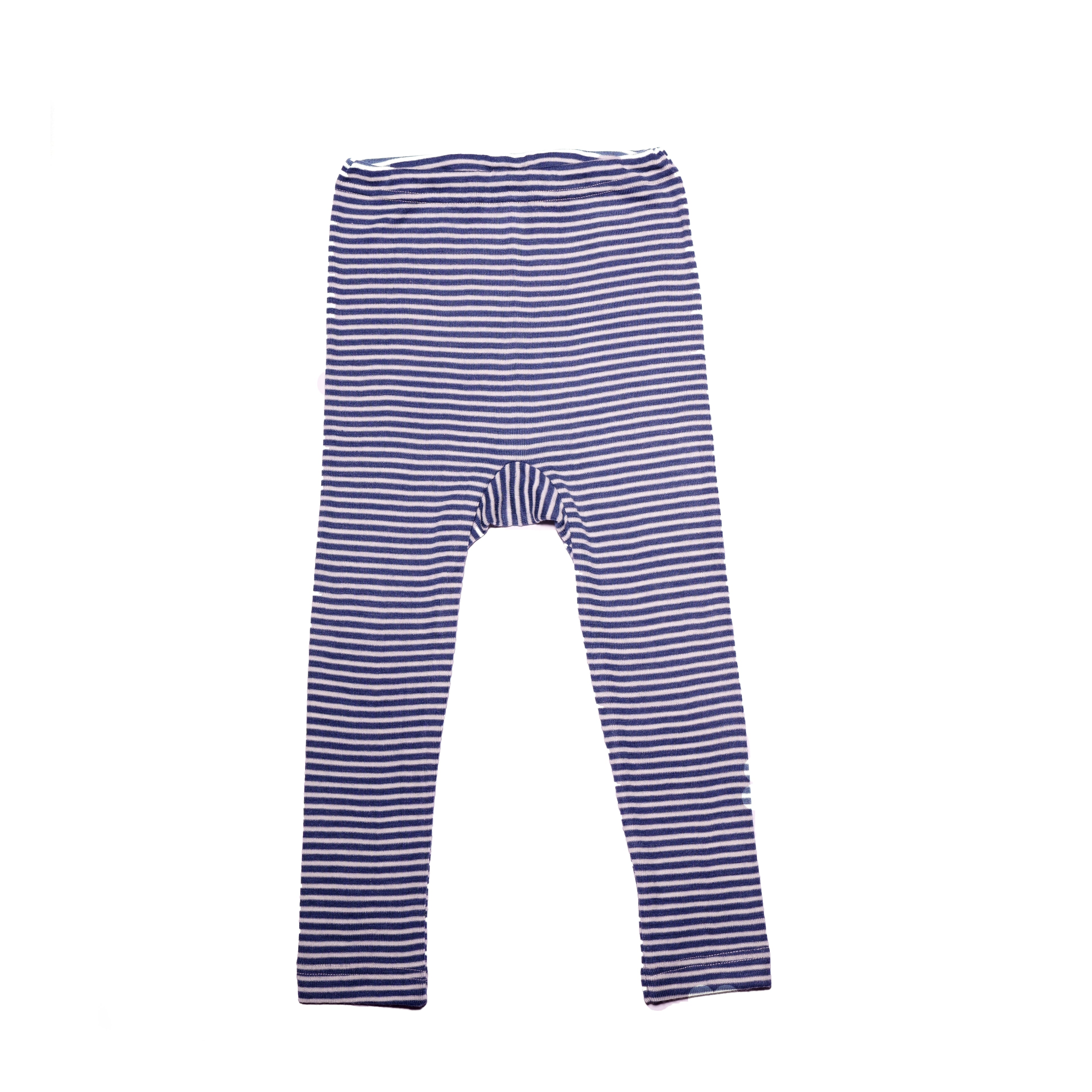 Вълнен Детски Клин Cosilana - Sea Blue Natural Stripes