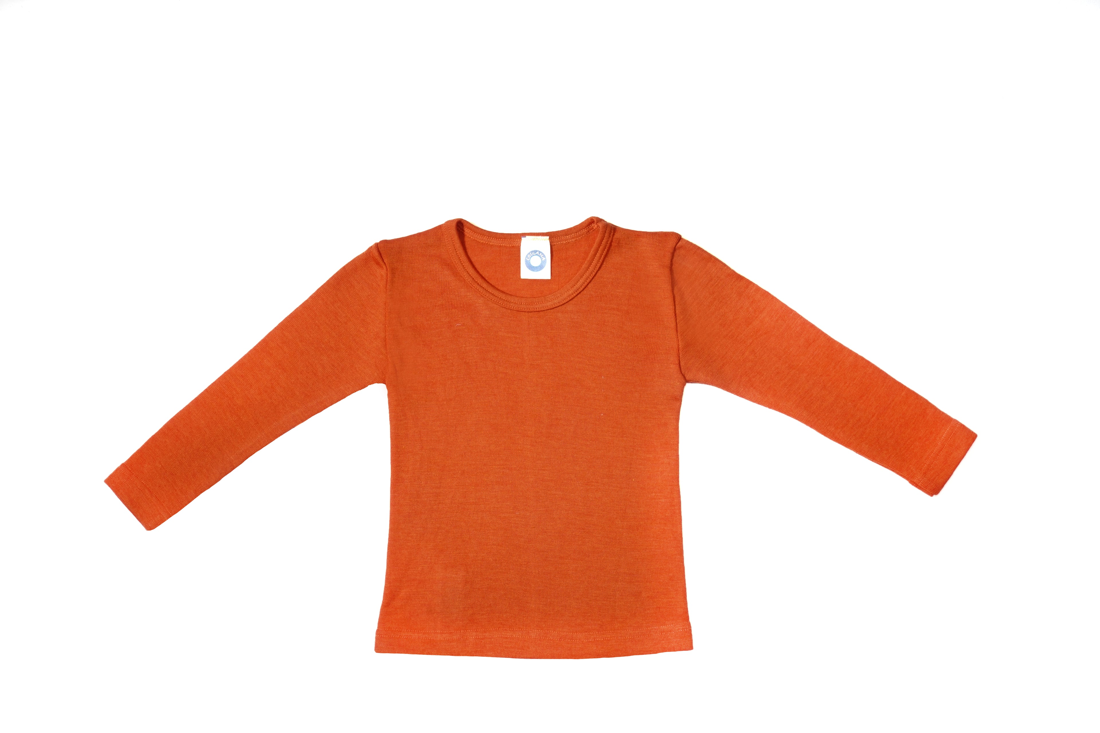 Вълнена Детска Блуза с Дълъг Ръкав Cosilana - Saffron